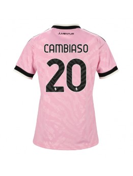 Juventus Andrea Cambiaso #20 Replika Borta Kläder Dam 2026-27 Kortärmad